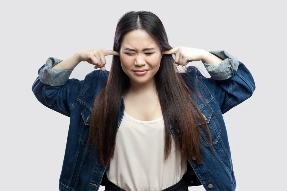 Lady with Tinnitus